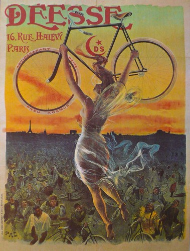 1895 Surrey Bicycle Club Spring Race Meet London Vintage Poster 1973 Print Repro - Picture 2 of 2