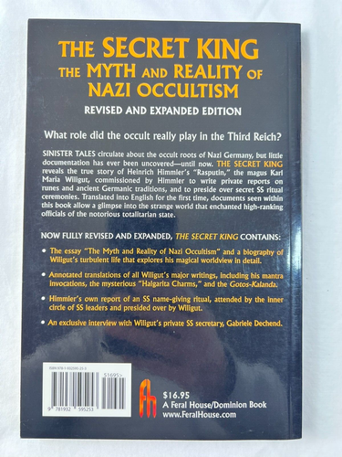 New - The Secret King: Myth And Reality Of Nazi Occultism 2007 Revised Expanded - Foto 6 di 7