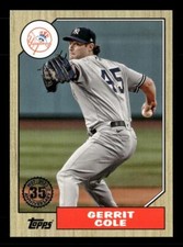 2022 Topps #T87-91 Gerrit Cole New York Yankees
