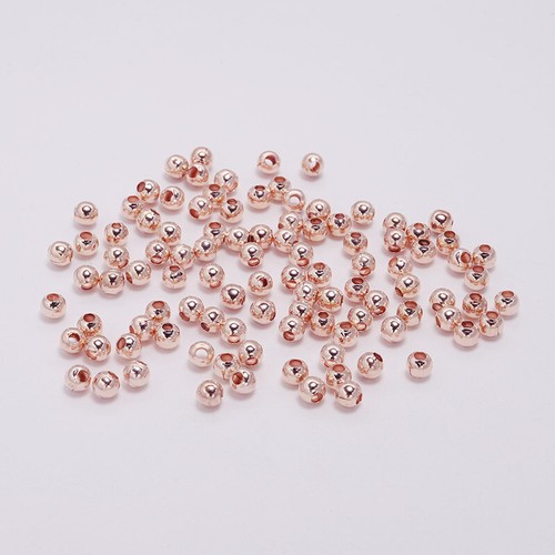 30~500Pcs Round Spacer Beads 2mm~10mm Silver / Gold Plated DIY Jewellery Making - Picture 9 of 15