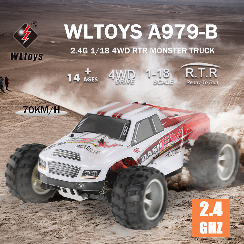 WLtoys a979-b 2.4g 1/18 grandi piedi CAMION 4wd 70km/h Highspeed Electric RTR RC Auto WLtoys a979-b 2.4g 1/18 grandi piedi CAMION 4wd 70km/h Highspeed Electric RTR RC Auto