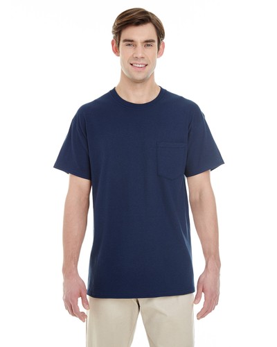 Gildan Unisex Heavy Cotton Pocket Stylish T Shirt Casual Plain T-Shirt - G530 - Picture 7 of 14