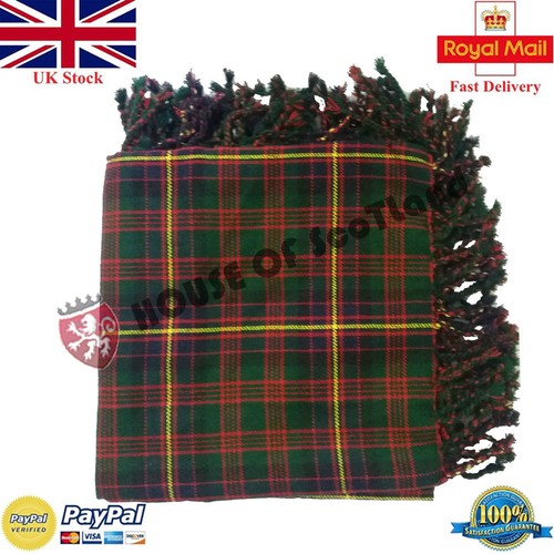 Scottish Kilt Fly Plaid - 48" x 48" Acrylic Wool in Various Tartan For Drummers - Picture 11 of 46