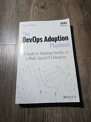 The DevOps Adopltion Playbook  SSanjeev Sharma 2017 Paperback  Signed By Author