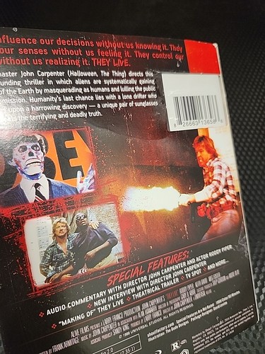 NEW They Live (Collector's Edition) (Blu-ray, 1988) w/Slipcover, Scream Factory - Picture 4 of 24
