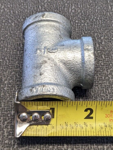 3/4" Galvanized Tee (case of 35) - Picture 4 of 5
