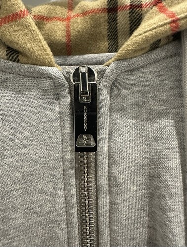 Burberry Kurke Grey Zipped Hoodie Brand New Genuine Large BNWT - Picture 7 of 7