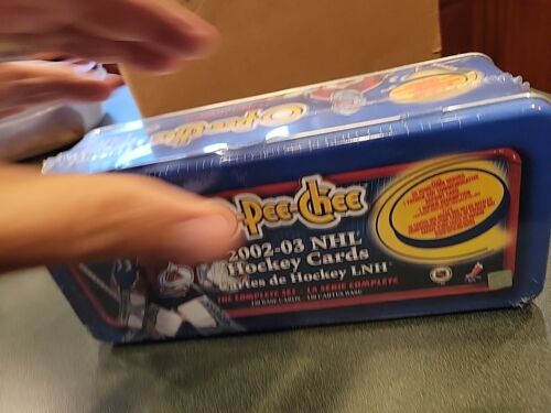 2002-2003 o-pee-chee factory hockey Sealed set In Tin - Picture 3 of 5