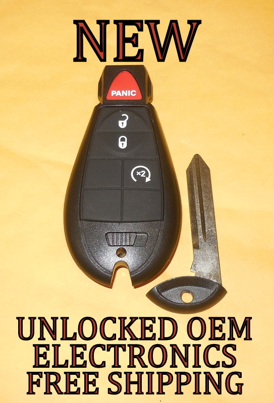 3 Button Dodge & Jeep Fobik (IYZC01C-3B-FOB