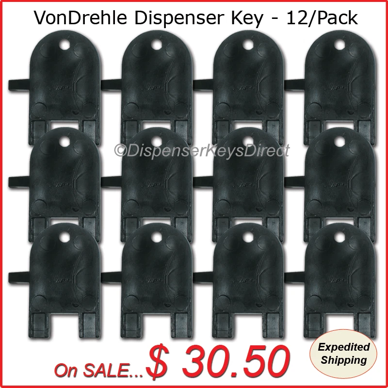 Von Drehle Cintas Sysco '2000' Dispenser Keys (2Pack) Buy, 49 OFF