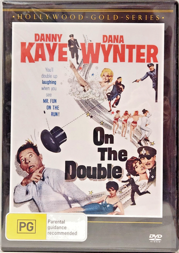 ON THE DOUBLE - Danny Kaye, Margaret Rutherford,Diana Dors,Dana Wynter - NEW DVD