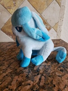 sleeping glaceon plush