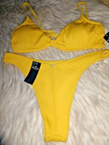 abercrombie yellow swimsuit