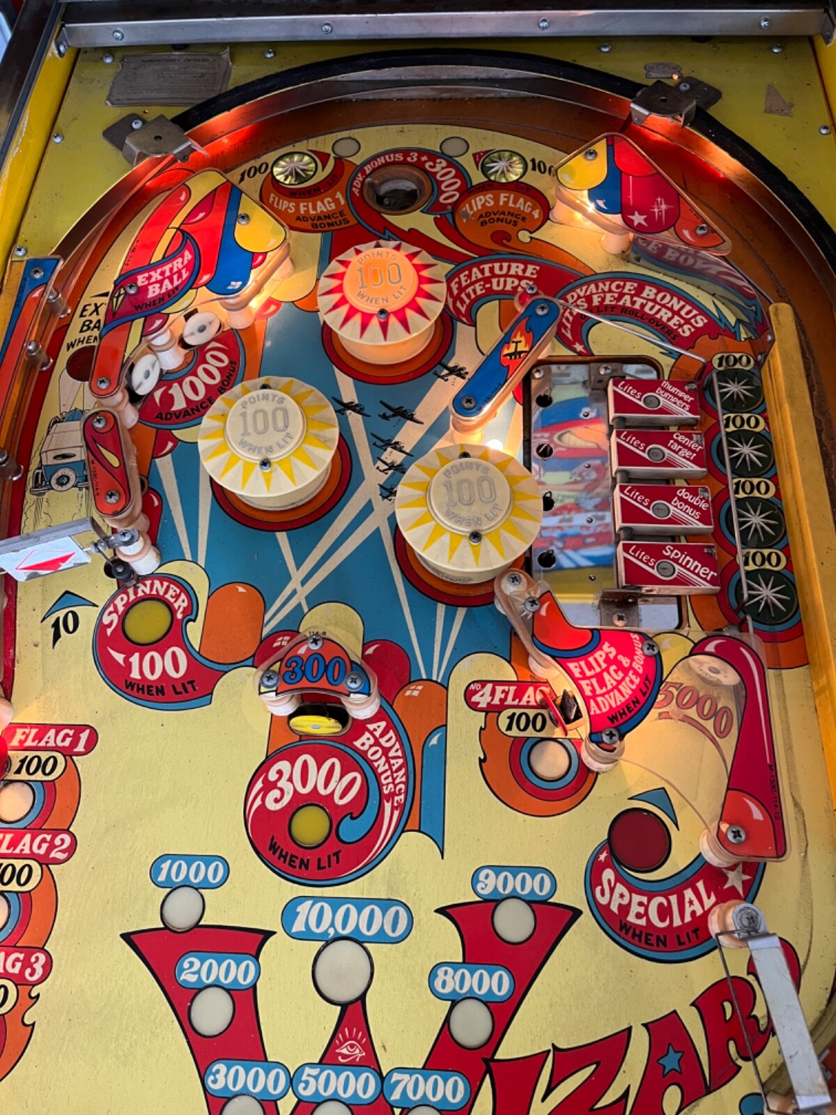 Bally Wizard pinball machine eBay