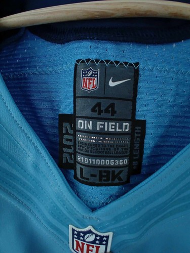 Nike NFL Tennessee Titans Team Issued Game Pro Line Player Cut Fan Jersey | 2012 - Picture 4 of 4