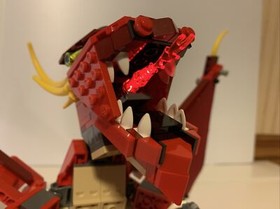 Lego Creator Fiery Legend (6751) - Complete - No Instructions - No Box