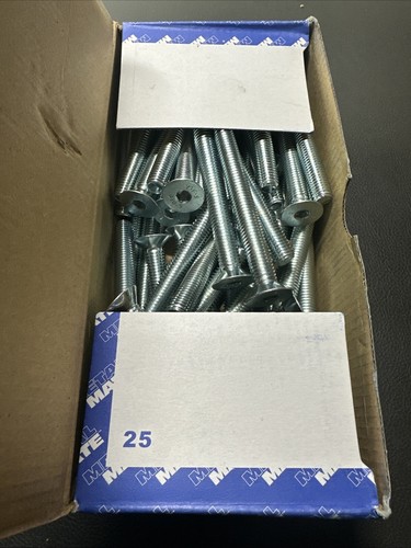 Job Lot 6 Boxes Metal Mate YFS M10 1.5 X 90 Socket CSK Screws Countersunk Bolts - Picture 5 of 14