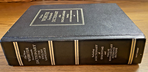 Vintage The New Webster Encyclopedic Dictionary of the English Language 1952 - Bild 4 von 23
