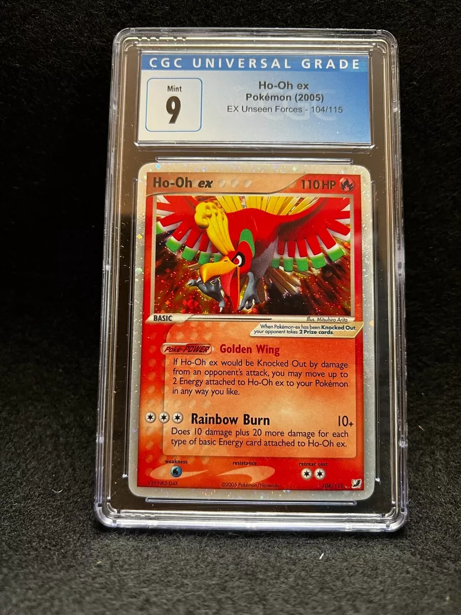 Verified Ho-Oh ex - Unseen Forces by Pokemon Cards