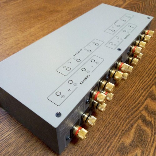 LUXMAN AS-50R Speaker Terminal Type Audio 3 channel Selector 100-240VA USED - Picture 2 of 8
