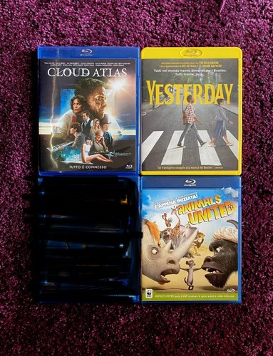 LOTTO BLU RAY VARI: YESTERDAY, CLOUD ATLAS, ANIMALS UNITED *COME NUOVI* - Foto 1 di 2