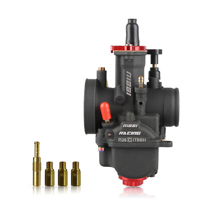 NIBBI Racing Carburetor PWK 26mm For KAWASAKI SUZUKI 125-150cc Dirt Pit Bike ATV