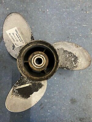USED OEM EVINRUDE JOHNSON OMC BRP 15 X 17 LH STAINLESS PROP PN 0431930