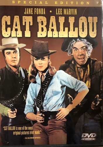 Cat Ballou (DVD, 1965, Special Edition, WS & FS) Jane Fonda, Lee Marvin LIKE NEW