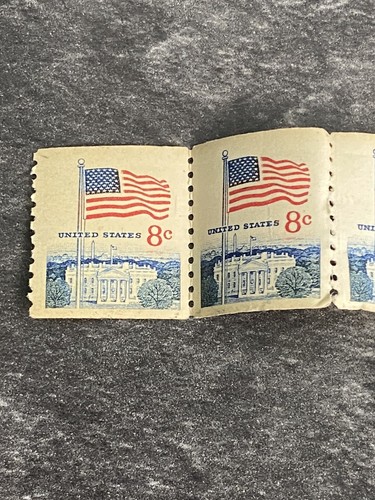 15 x Vintage Antique US Scott Stamp 1971 8 Cent American Flag White House MNH - Picture 9 of 13