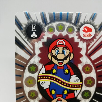 トランプ Club Nintendo Premium Mario Trump MARIO KING clover Premium Mario Trump Official Club Nintendo
