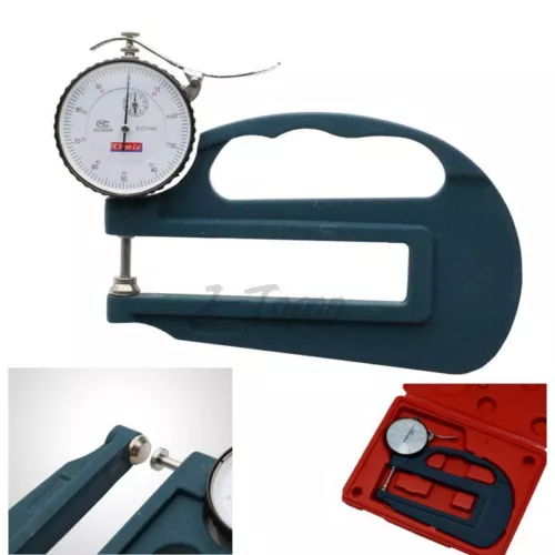 Gauge Throat Measuring Caliper 120mm Leather Thickness Meter 0–10 120mm Depth