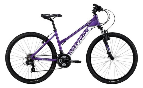 PYTHON 26" ROCK LADIES FS SHIMANO 21SPD PURPLE