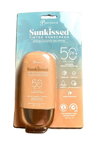 Barefaced versunkene GETÖNTE Sonnencreme LSF 50 PA++++, 50 g