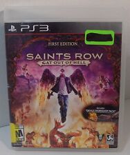 Saints Row: Gat Out of Hell First Edition (Sony PlayStation 3, 2015) Ex-Library