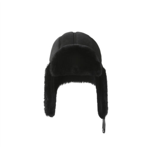Originals UGG Australia Sheepskin Wool Trapper Aviator Hat Womens Mens 3 Colors - Picture 3 of 13