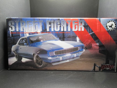 1969 CHEVROLET CAMARO BLUE KINESIS STREET FIGHTER 1:18 GMP G1800313 CHEVY # 0071 - Picture 15 of 23
