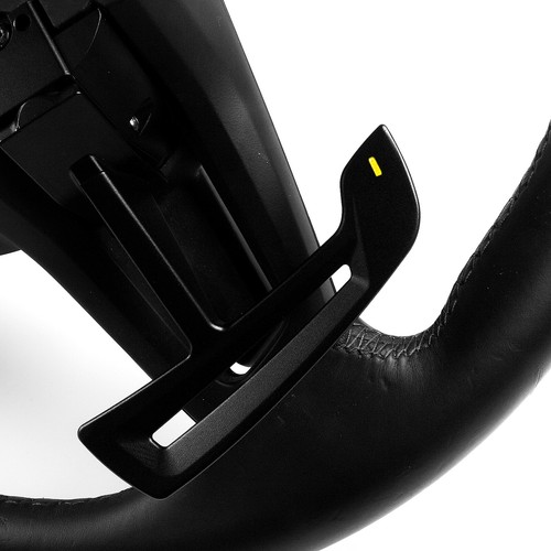 Steering Magnetic Paddle Shifter For Porsche Cayenne Panamera Black Yellow A2 - Picture 12 of 17