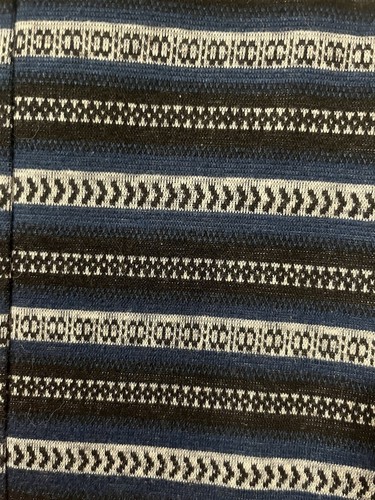 Suzanne Betro Plus Size Dress 3x Navy Striped W/ Pockets 3/4 Length Sleeves - Picture 2 of 9