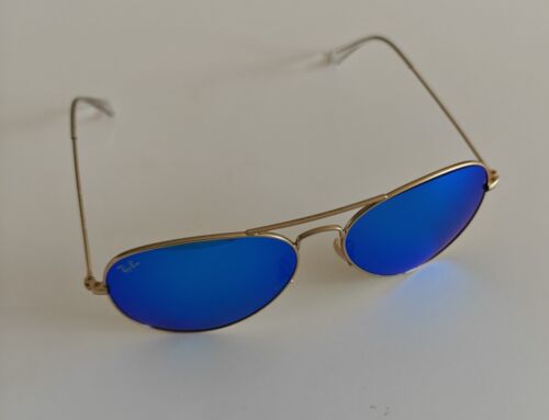 Ray-Ban RB3025 112/17 Pilotenbrille mattgoldfarbenes Gestell 58 mm Unisex - Bild 6 von 11