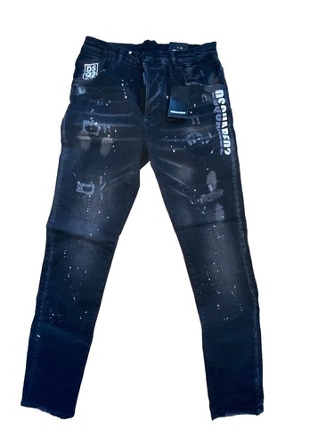 dsquared2 jeans herren Cool Guy Jeans Gr. 48 /32 Neu Mit Etikett Schwarz