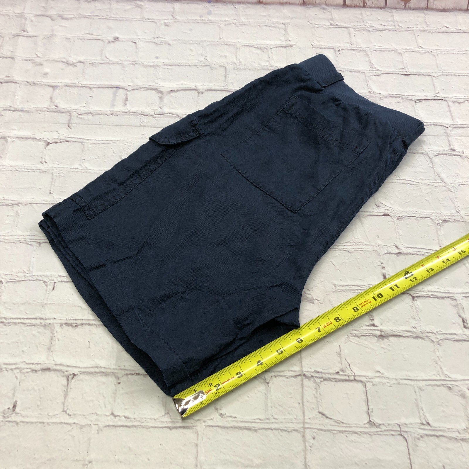 Soft Surroundings Women Cargo Bermuda Shorts Size PM Petite Medium Blue B196 6 eBay