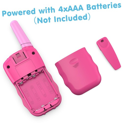 2 Stück Walkie Talkies für Kinder 3KM Reichweite 8 Kanäle Kinder Funkgeräte DE - Bild 14 von 15