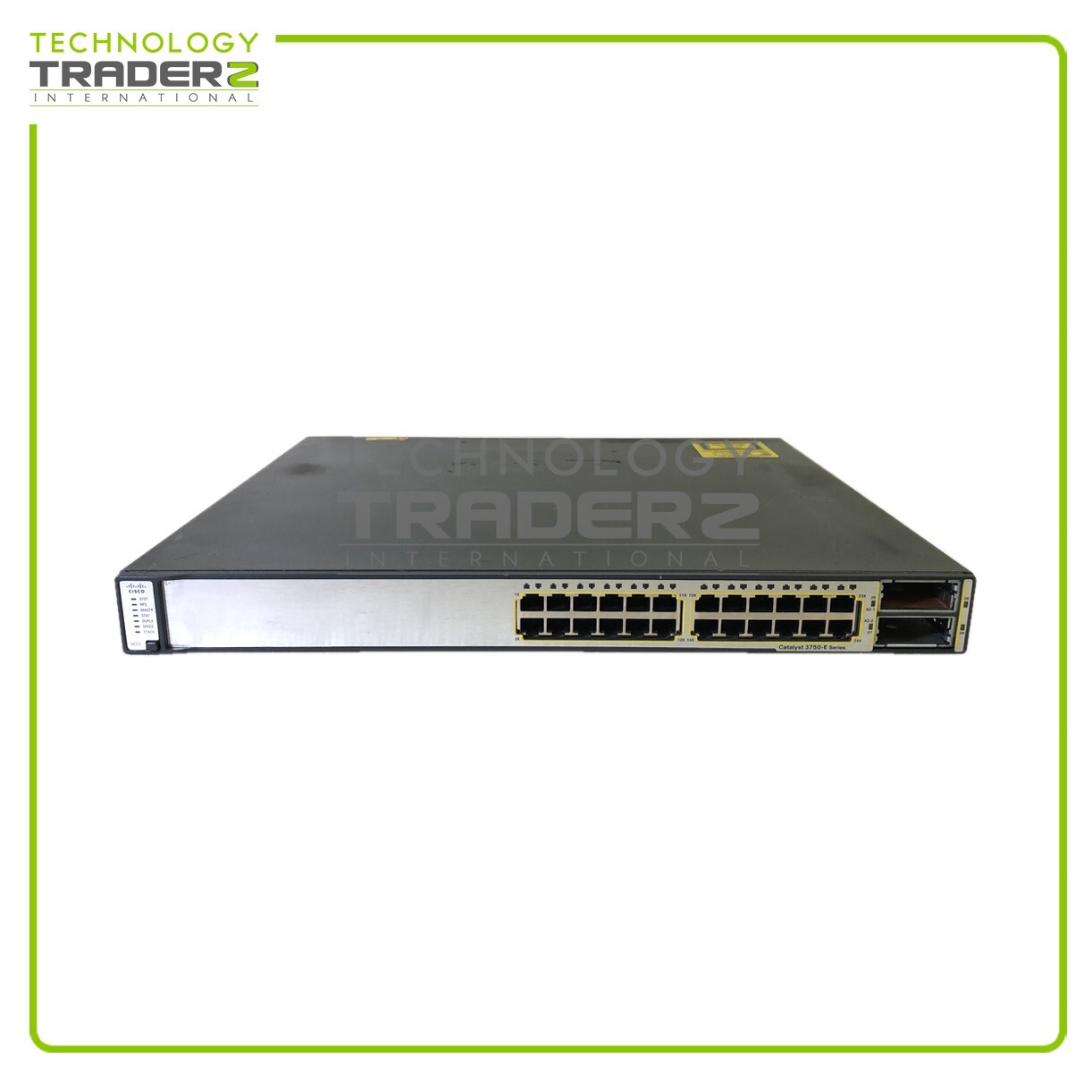 WS-C3750E-24TD-S V05 Cisco Catalyst 3750E 24-Port Network Switch W/ 1x ...