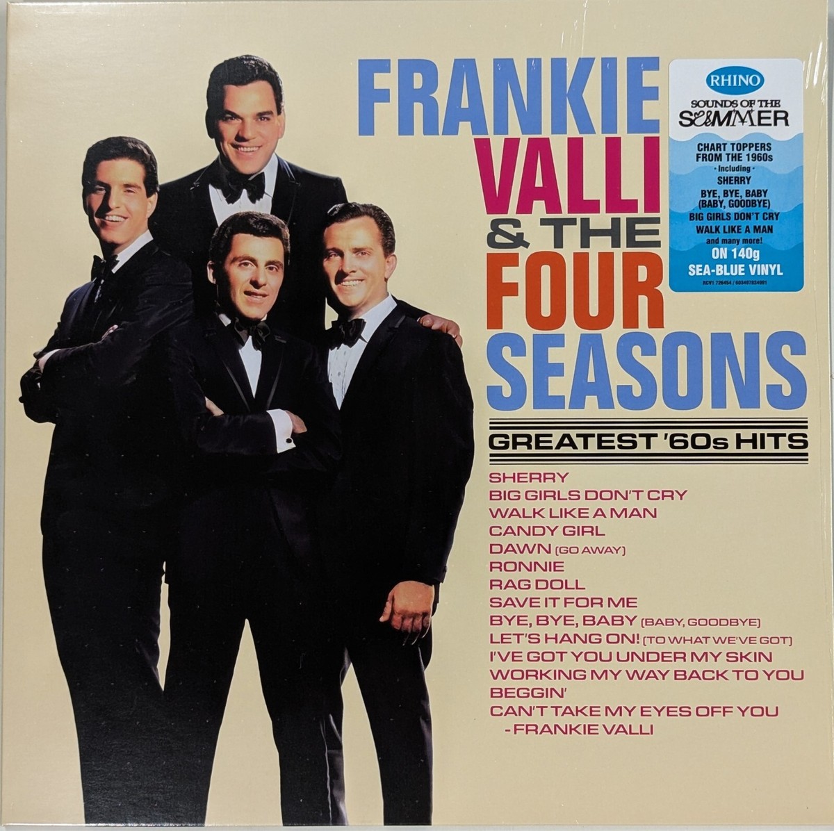 洋楽 Frankie Valli & The Four Seasons CDBox Frankie Valli on the Four Seasons and Their Massive 45-Disc