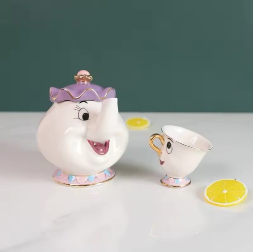 Disney Teekanne Cartoon Schönheit und das Biest Kaffeekannen - Bild 5 von 8