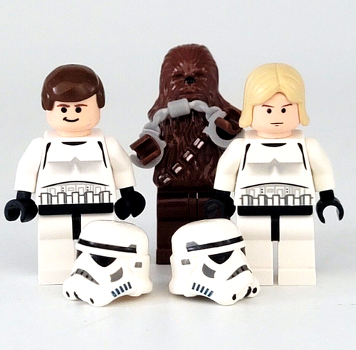 LEGO Star Wars Set 10188 Han Solo Stormtrooper Outfit sw0205 Sw0011 Sw0204