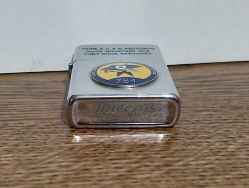 Vintage Military Lighter 784th. A.C.&W. Squadron Snow Mountain Fort Knox, KY - Picture 2 of 7