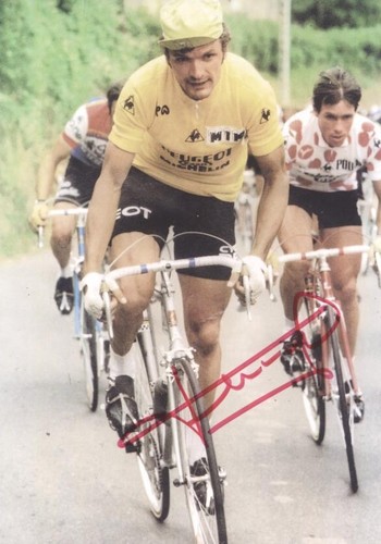 Bernard Thevenet original signiertes Foto 10 x 15 cm