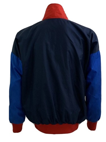 VTG Sergio Tacchini Full Zip Track Jacket Mens Size 48 Italy 38 USA Multicolor - Picture 11 of 12