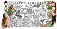 Great2bcolorful Really Big Coloring Poster (60''x 36'') Happy Birthday on sale Great2bcolorful Really Big Coloring Poster (60''x 36'') Happy Birthday on sale